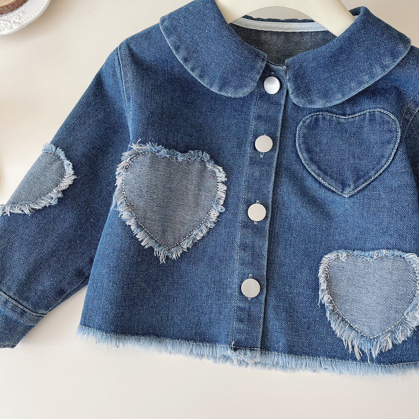 Girls' Infant Set Jeans Hearts