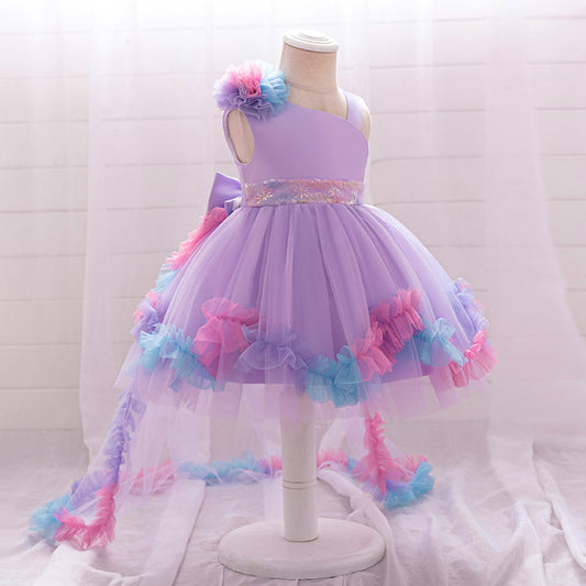 Colors Children's Party Dress