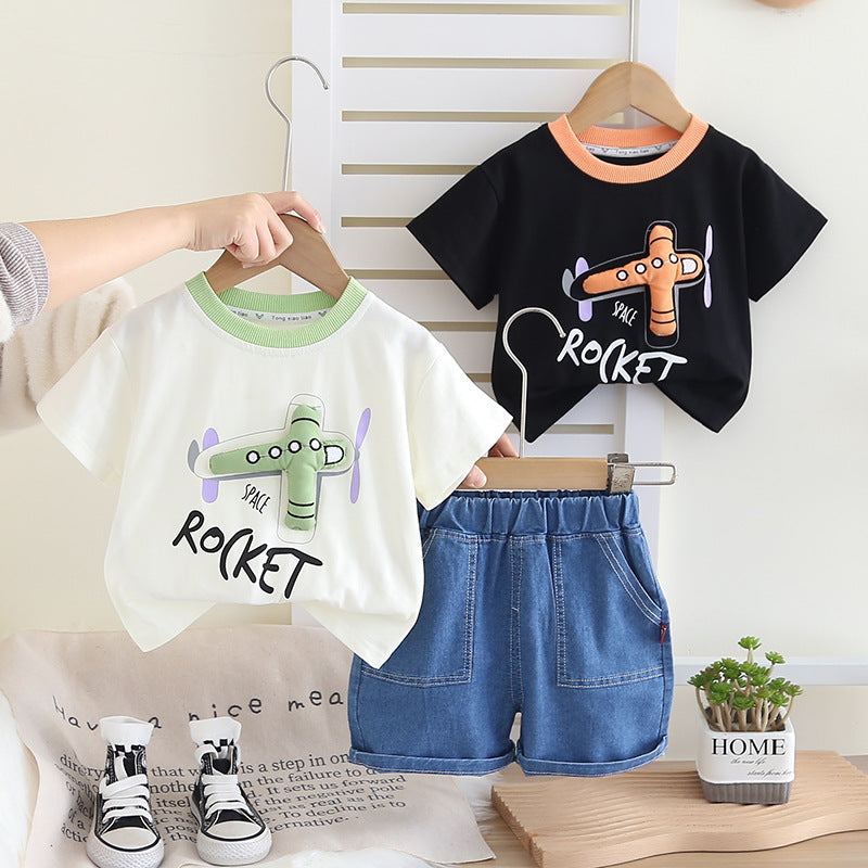 Boys' Little Airplane Set