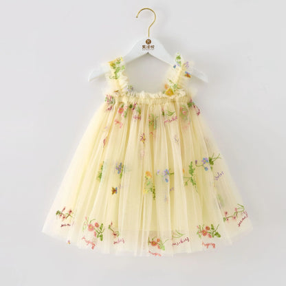 Children's Tulle Dress Florets