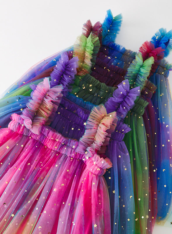 Children's Tulle Dress Colors Stars