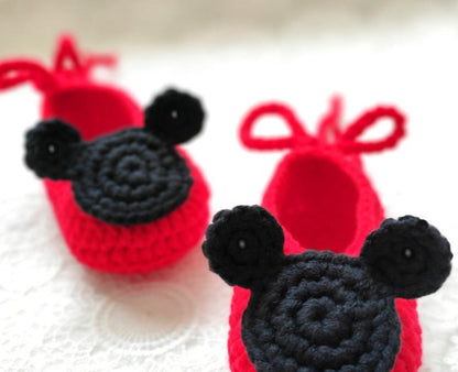 Children's Mickey Wool Shoes