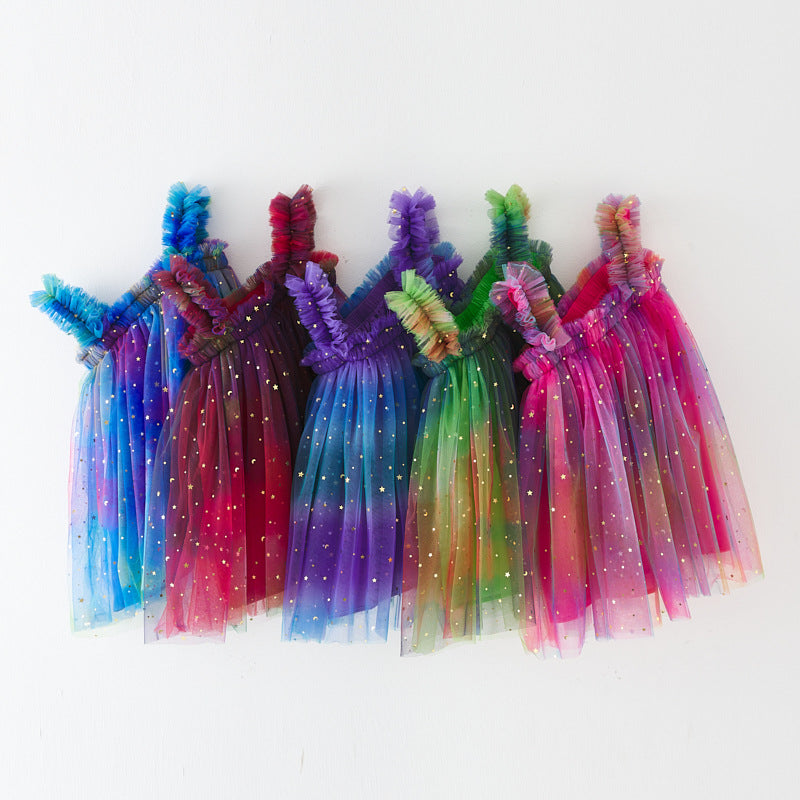 Children's Tulle Dress Colors Stars