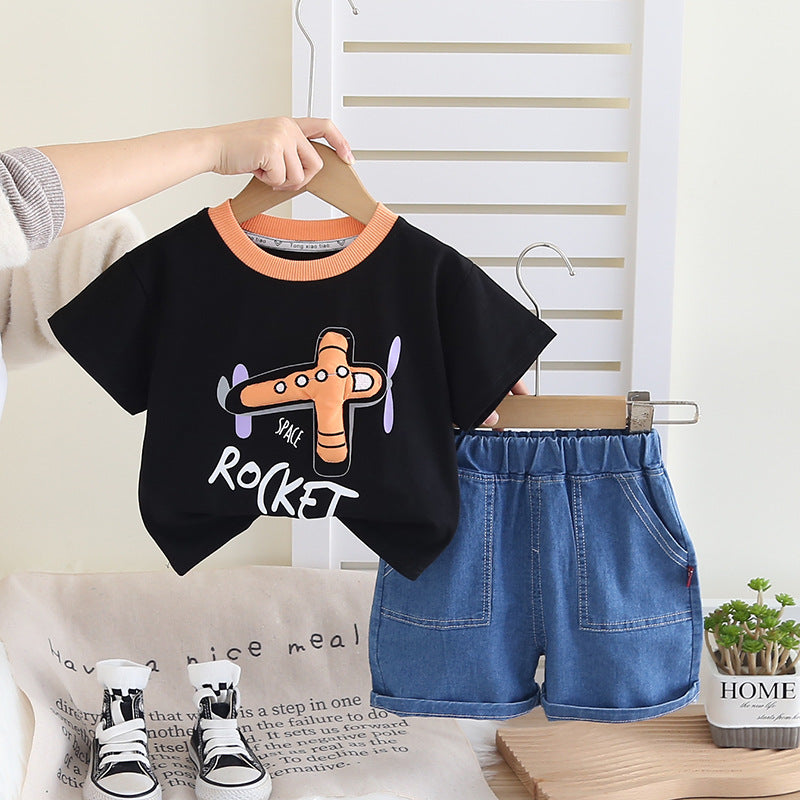 Boys' Little Airplane Set