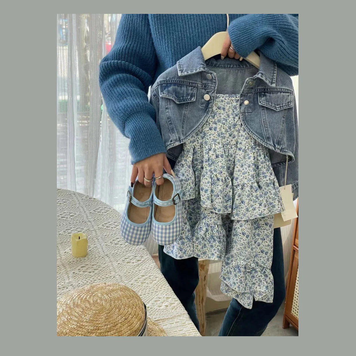 Girl's Infant Set Jacket + Dress