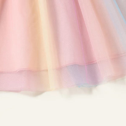 Colorful Tulle Children's Dress