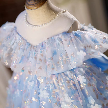 Children's Party Dress butterflies