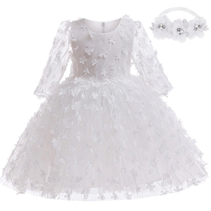 Children's Tulle Dress Florets