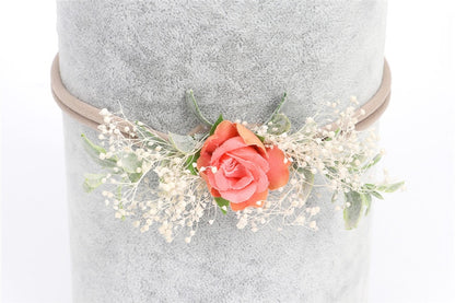 Headband with Rose