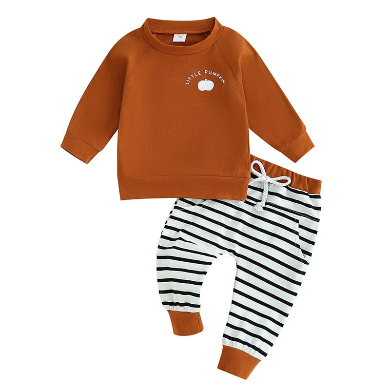 Children's set With Striped Pants