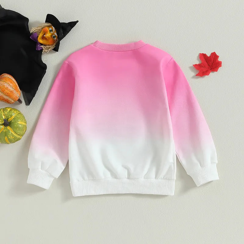 Print Color Pullover Halloween Clothes