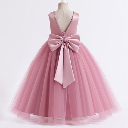 Classic Children's Dress with Bow