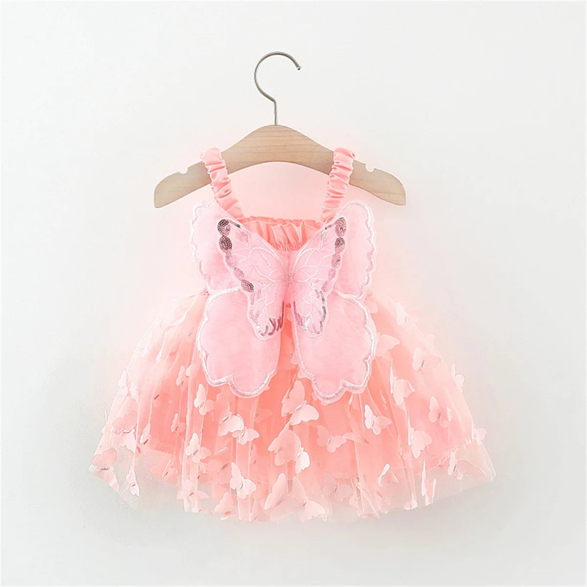 Children's Tulle Dress Wing Butterflies