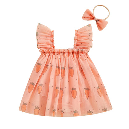 Children's Dress Carrot/Trevinho