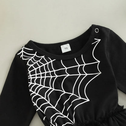 Children's spider web body dress