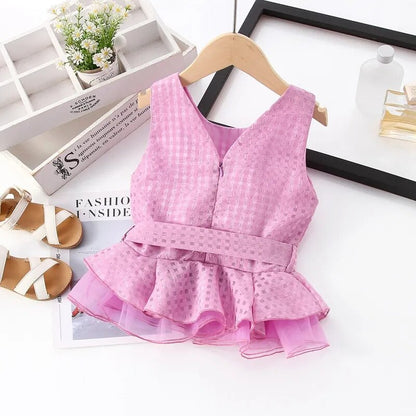 Women's Fashion Bowknot Children's Set