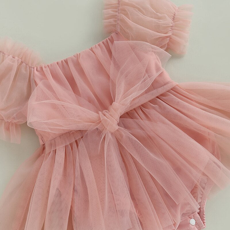 Tulle children's body dress + headband