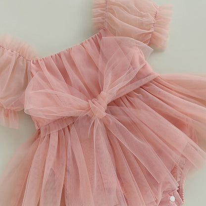 Tulle children's body dress + headband