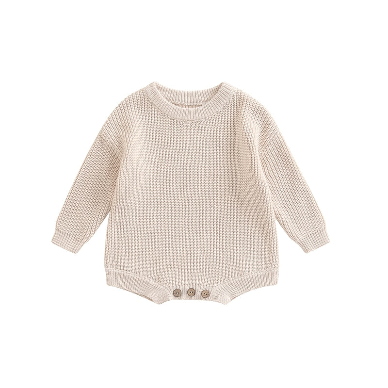 Baby basic overalls sweater