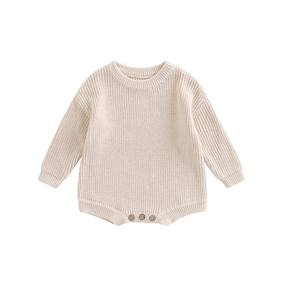 Baby basic overalls sweater