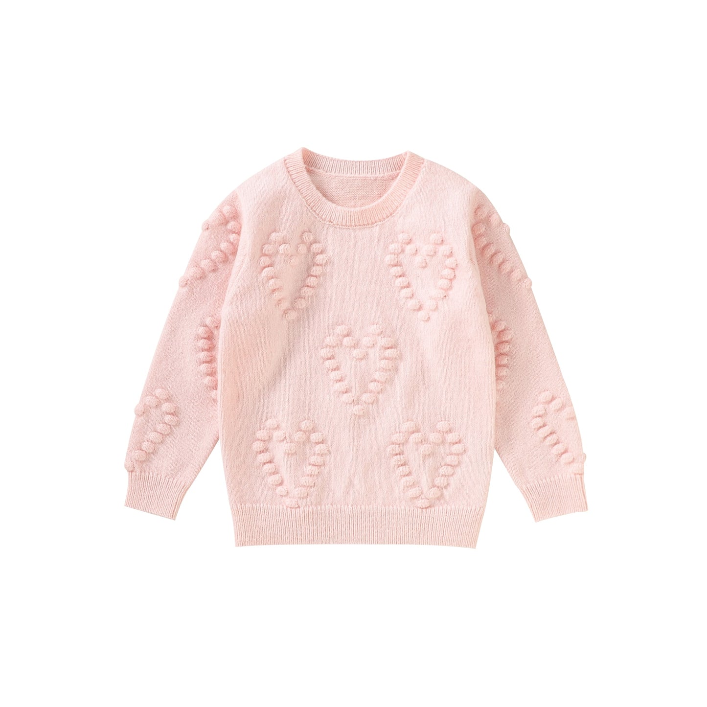 Children's sweater with heart