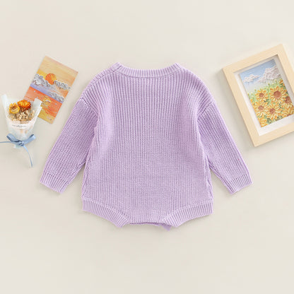 Baby basic overalls sweater