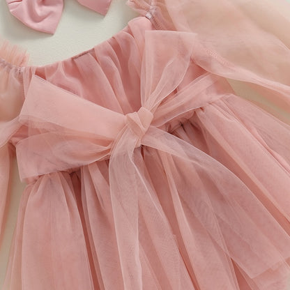 Body Baby dress in tulle + headband