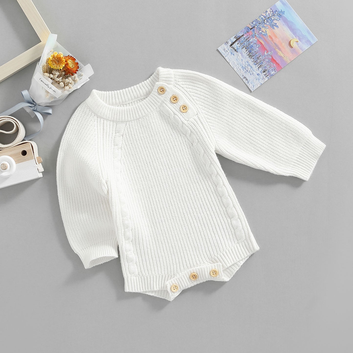 Baby Bodysuit with buttons