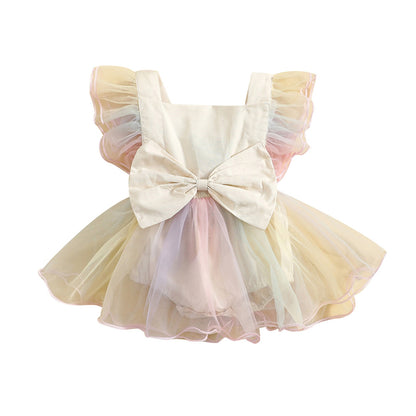 Delicate Baby dress with lace