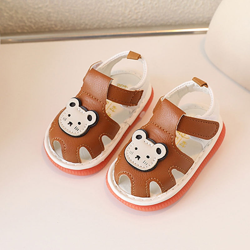 Teddy Bear Baby Sandals