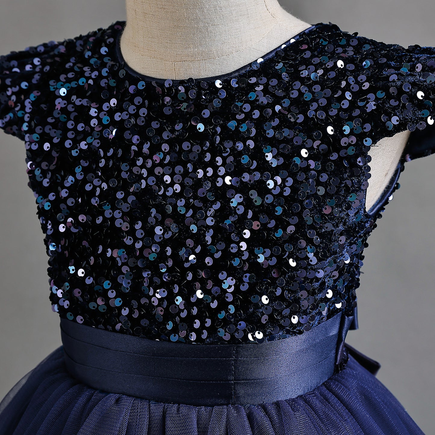 Glitter party dress for kids