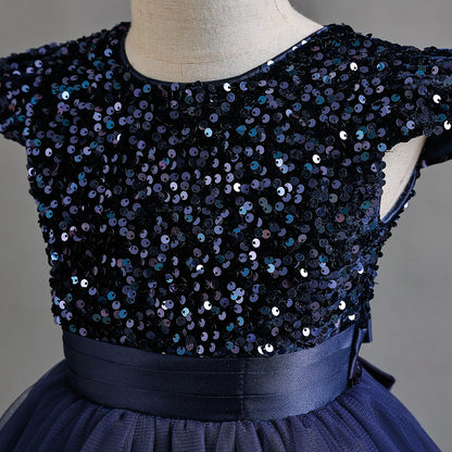 Glitter party dress for kids