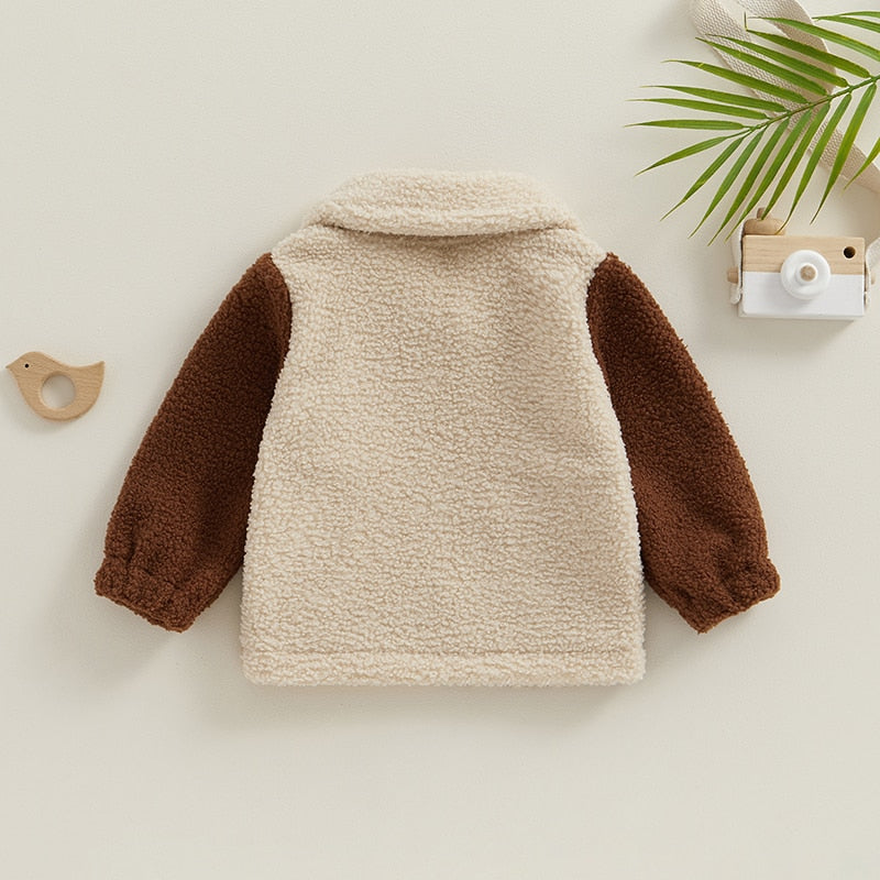 Children's brown coat