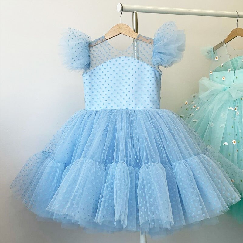 Children's Lace Party Dress