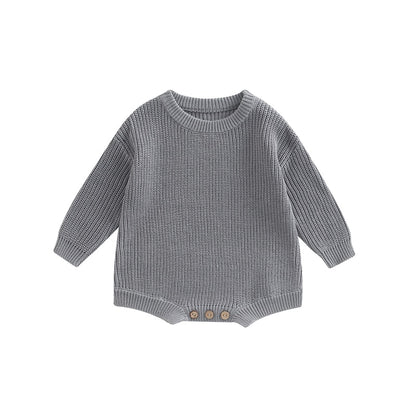 Baby basic overalls sweater