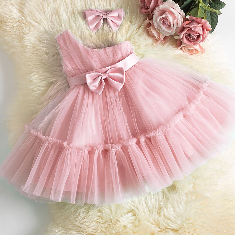 Princess tiered Dress with one strap