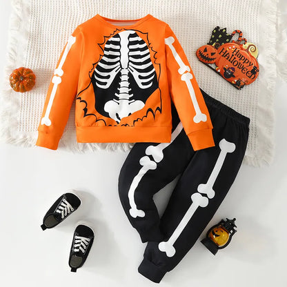 Halloween Print Hoodie