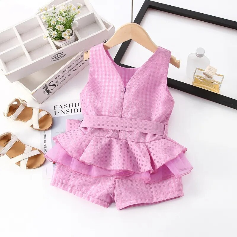 Women's Fashion Bowknot Children's Set