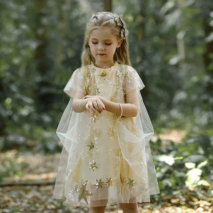 Children's Dress Sequins Stars