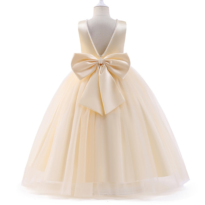 Classic Children's Dress with Bow