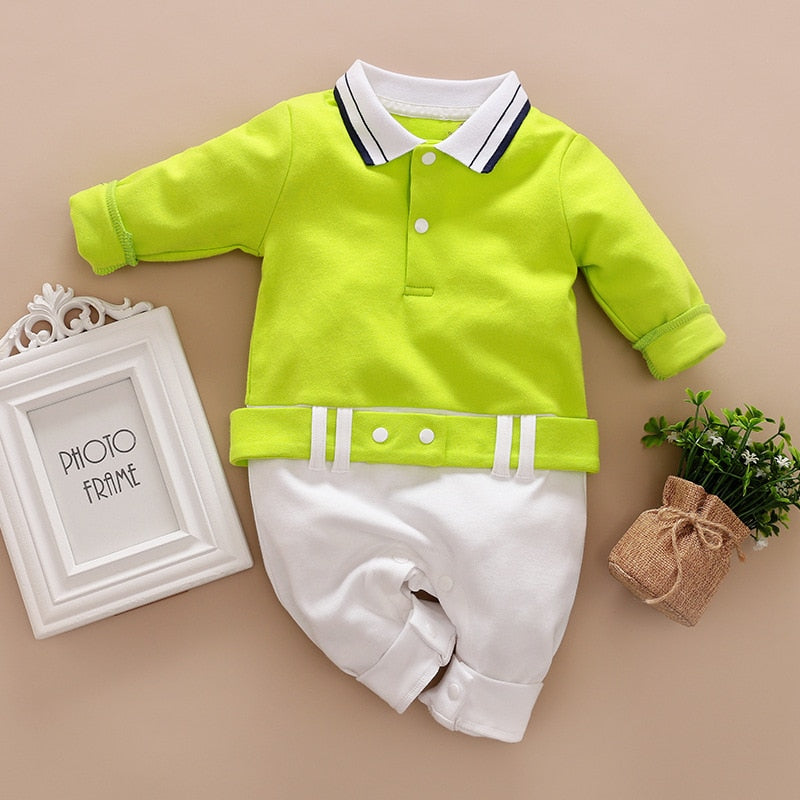 Jumpsuit for Baby with collar