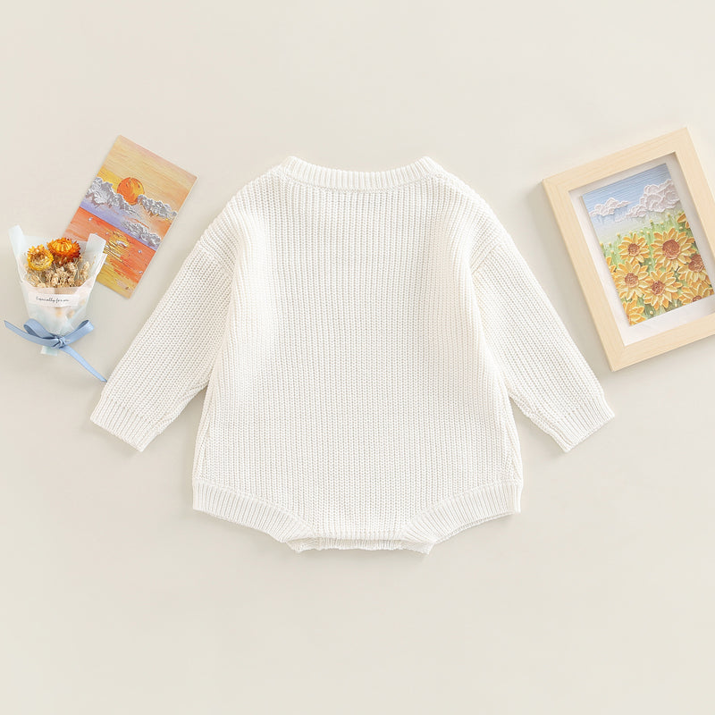 Baby basic overalls sweater