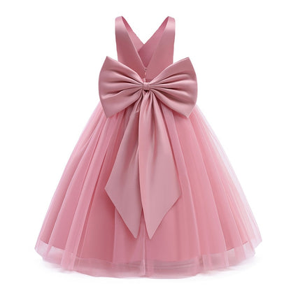 Classic Children's Dress with Bow