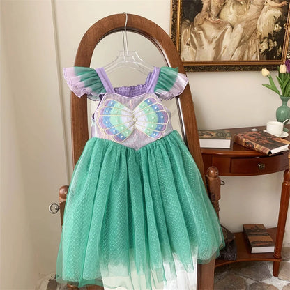 Mermaid Party Dress Bow