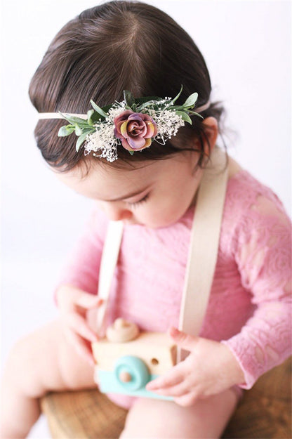 Headband with Rose