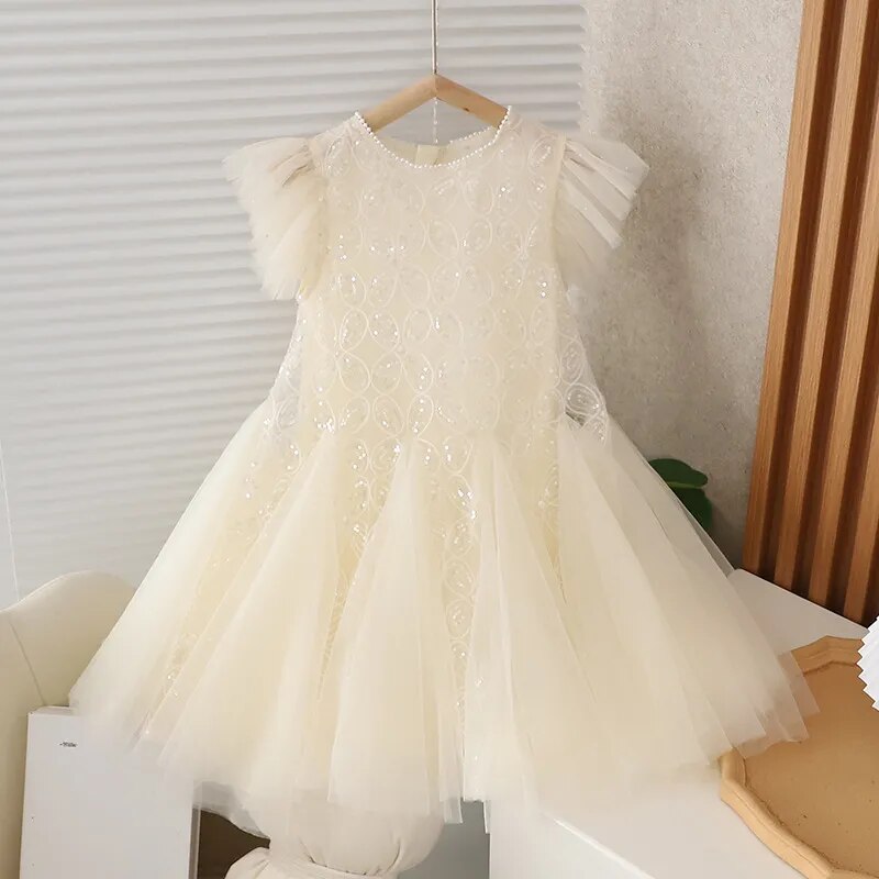 Shiny Sequins Children's Dress