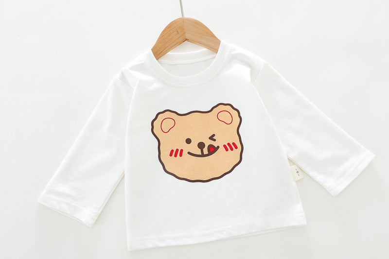 Children's 3-piece set bear with jeans