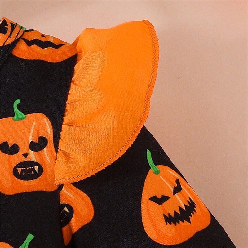 Helloween children's dress with bow