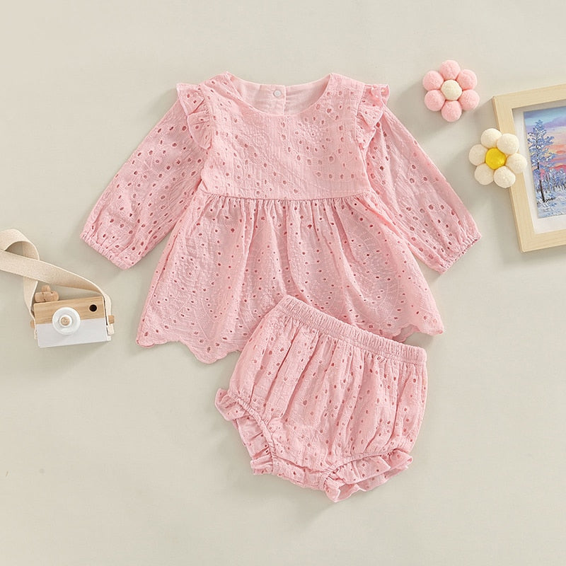 Dress with shorts for baby