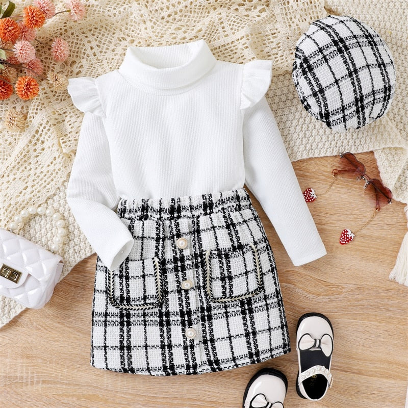 Children's set with turtleneck + hat